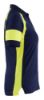 Afbeeldingen van BLÅKLÄDER Poloshirt dames Visible 3529 marineblauw/High Vis geel S
