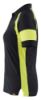 Afbeeldingen van BLÅKLÄDER Poloshirt dames Visible 3529 zwart/High Vis geel S