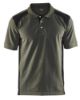 Afbeeldingen van BLÅKLÄDER Poloshirt piqué 3324 army groen/zwart XS