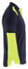 Afbeeldingen van BLÅKLÄDER Poloshirt piqué 3324 donker marineblauw/High Vis geel L