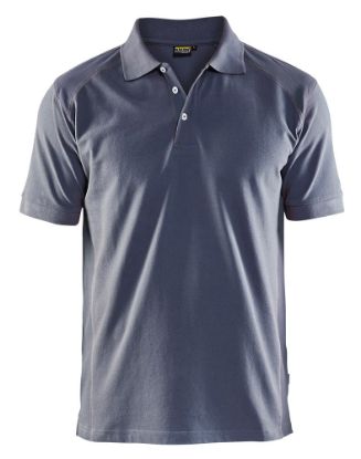 Afbeeldingen van BLÅKLÄDER Poloshirt piqué 3324 grijs 3XL