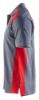 Afbeeldingen van BLÅKLÄDER Poloshirt piqué 3324 grijs/rood M