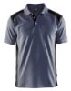 Afbeeldingen van BLÅKLÄDER Poloshirt piqué 3324 grijs/zwart 2XS