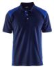 Afbeeldingen van BLÅKLÄDER Poloshirt piqué 3324 marineblauw/korenblauw XS