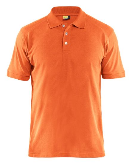 Afbeeldingen van BLÅKLÄDER Poloshirt piqué 3324 oranje M