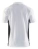 Afbeeldingen van BLÅKLÄDER Poloshirt piqué 3324 wit/donkergrijs XS