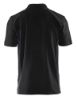 Afbeeldingen van BLÅKLÄDER Poloshirt piqué 3324 zwart/medium grijs XS