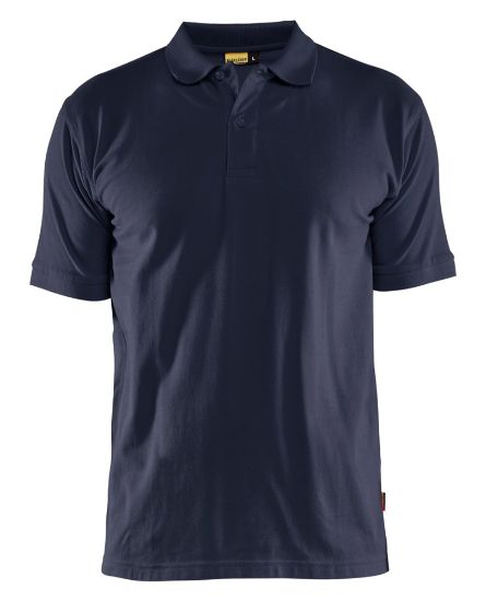 Afbeeldingen van BLÅKLÄDER Poloshirt piqué 3435 donker marineblauw 2XL