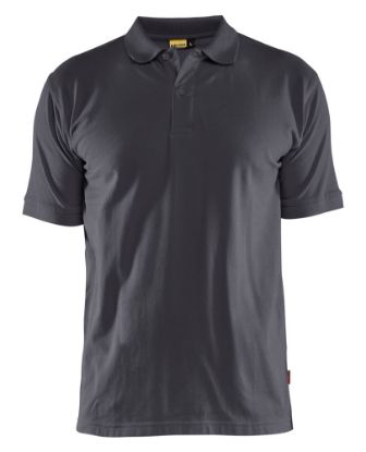 Afbeeldingen van BLÅKLÄDER Poloshirt piqué 3435 medium grijs 3XL