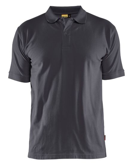 Afbeeldingen van BLÅKLÄDER Poloshirt piqué 3435 medium grijs 2XL