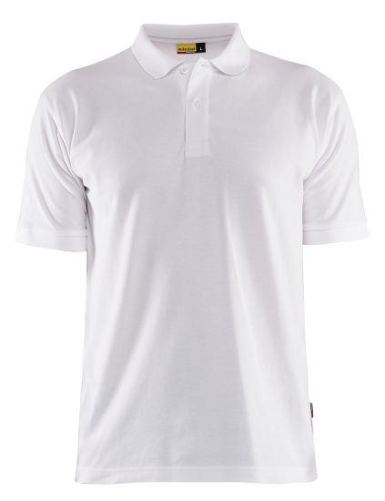 Afbeeldingen van BLÅKLÄDER Poloshirt piqué 3435 wit M