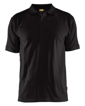 Afbeeldingen van BLÅKLÄDER Poloshirt piqué 3435 zwart 2XL
