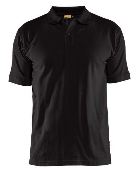 Afbeeldingen van BLÅKLÄDER Poloshirt piqué 3435 zwart S