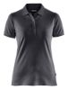 Afbeeldingen van BLÅKLÄDER Poloshirt piqué dames 3307 donkergrijs S