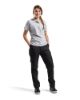 Afbeeldingen van BLÅKLÄDER Poloshirt piqué dames 3307 grijs mêlee XS