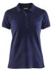 Afbeeldingen van BLÅKLÄDER Poloshirt piqué dames 3307 marineblauw S