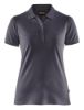 Afbeeldingen van BLÅKLÄDER Poloshirt piqué dames 3307 medium grijs XS