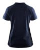 Afbeeldingen van BLÅKLÄDER Poloshirt piqué dames 3390 donker marineblauw/zwart M