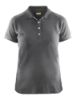 Afbeeldingen van BLÅKLÄDER Poloshirt piqué dames 3390 grijs 2XL