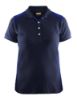 Afbeeldingen van BLÅKLÄDER Poloshirt piqué dames 3390 marineblauw/korenblauw M