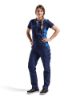 Afbeeldingen van BLÅKLÄDER Poloshirt piqué dames 3390 marineblauw/korenblauw M
