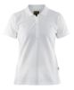 Afbeeldingen van BLÅKLÄDER Poloshirt piqué dames 3390 wit 3XL