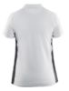 Afbeeldingen van BLÅKLÄDER Poloshirt piqué dames 3390 wit/donkergrijs M