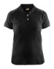 Afbeeldingen van BLÅKLÄDER Poloshirt piqué dames 3390 zwart/donkergrijs M