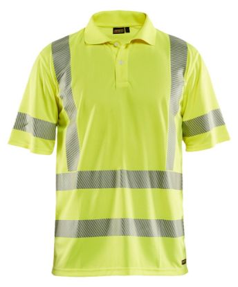 Afbeeldingen van BLÅKLÄDER Poloshirt UV 3428 High Vis geel S
