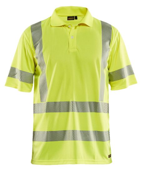 Afbeeldingen van BLÅKLÄDER Poloshirt UV 3428 High Vis geel XS