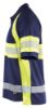 Afbeeldingen van BLÅKLÄDER Poloshirt UV Klasse 1 3338 marineblauw/High Vis geel XS