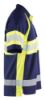 Afbeeldingen van BLÅKLÄDER Poloshirt UV Klasse 1 3338 marineblauw/High Vis geel XS