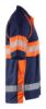 Afbeeldingen van BLÅKLÄDER Poloshirt UV Klasse 1 3338 marineblauw/High Vis oranje S