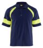 Afbeeldingen van BLÅKLÄDER Poloshirt Visible 3528 marineblauw/High Vis geel M