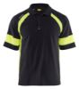 Afbeeldingen van BLÅKLÄDER Poloshirt Visible 3528 zwart/High Vis geel M