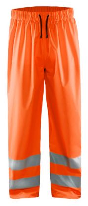 Afbeeldingen van BLÅKLÄDER Regenbroek LEVEL 1 1384 High Vis oranje 4XL