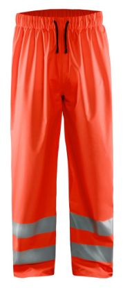 Afbeeldingen van BLÅKLÄDER Regenbroek LEVEL 1 1384 High Vis rood 2XL