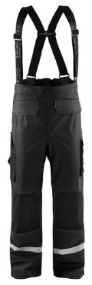 Afbeeldingen van BLÅKLÄDER Regenbroek LEVEL 2 1305 zwart 2XL
