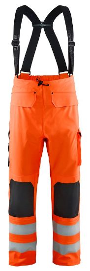 Afbeeldingen van BLÅKLÄDER Regenbroek LEVEL 3 1306 High Vis oranje M