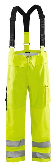 Afbeeldingen van BLÅKLÄDER Regenbroek vlamvertragend 1303 High Vis geel M