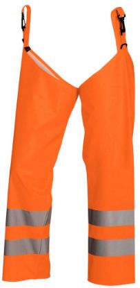 Afbeeldingen van BLÅKLÄDER Regenchaps LEVEL 1 1385 High Vis oranje onesize