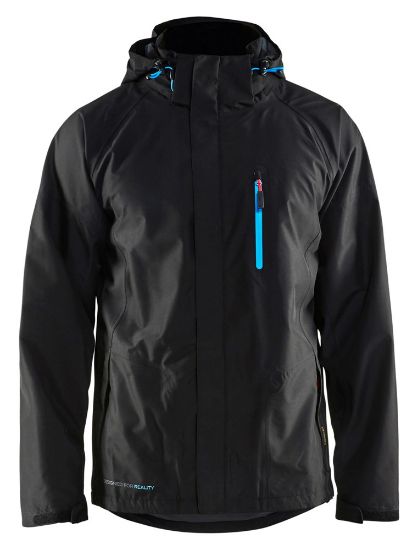 Afbeeldingen van BLÅKLÄDER Regenjas 4866 zwart 2XL