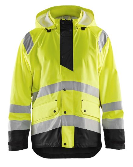 Afbeeldingen van BLÅKLÄDER Regenjas LEVEL 1 4323 High Vis geel/zwart L