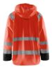 Afbeeldingen van BLÅKLÄDER Regenjas LEVEL 1 4323 High Vis rood/zwart 4XL