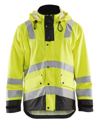 Afbeeldingen van BLÅKLÄDER Regenjas LEVEL 2 4302 High Vis geel/zwart 4XL