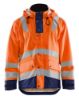 Afbeeldingen van BLÅKLÄDER Regenjas LEVEL 2 4302 High Vis oranje/marineblauw 2XL