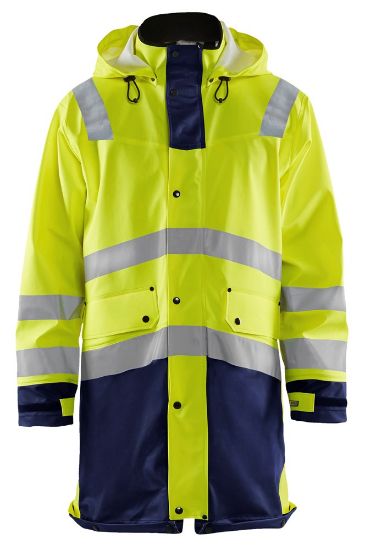 Afbeeldingen van BLÅKLÄDER Regenjas LEVEL 3 4326 High Vis geel/marineblauw S