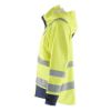 Afbeeldingen van BLÅKLÄDER Regenjas vlamvertragend LEVEL 2 4313 High Vis geel/marineblauw L