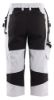 Afbeeldingen van BLÅKLÄDER Schilderspiraatbroek dames met stretch X1900 7109 wit/zwart C48