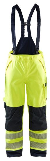 Afbeeldingen van BLÅKLÄDER Shell werkbroek Multinorm 1881 High Vis geel/marineblauw S